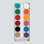 Supracolor paleta de 12 tonos / código FP / 40ml (marca Kryolan)