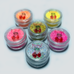 Glitter o escarcha individual / tornasol & holográfica / 10grs. (marca Pierrot)