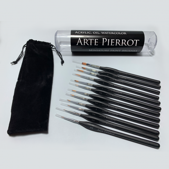 Set Pinceles Profesional / 7 unidades + estuche (marca Kryolan) – Arte  Pierrot