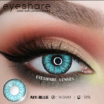 Par de Lentes con estuche / Tono Ayy Blue