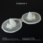 Prótesis de silicona / Encapsulado / Modelo Cuernos 5