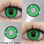 Par de Lentes con estuche / Tono Bella Green