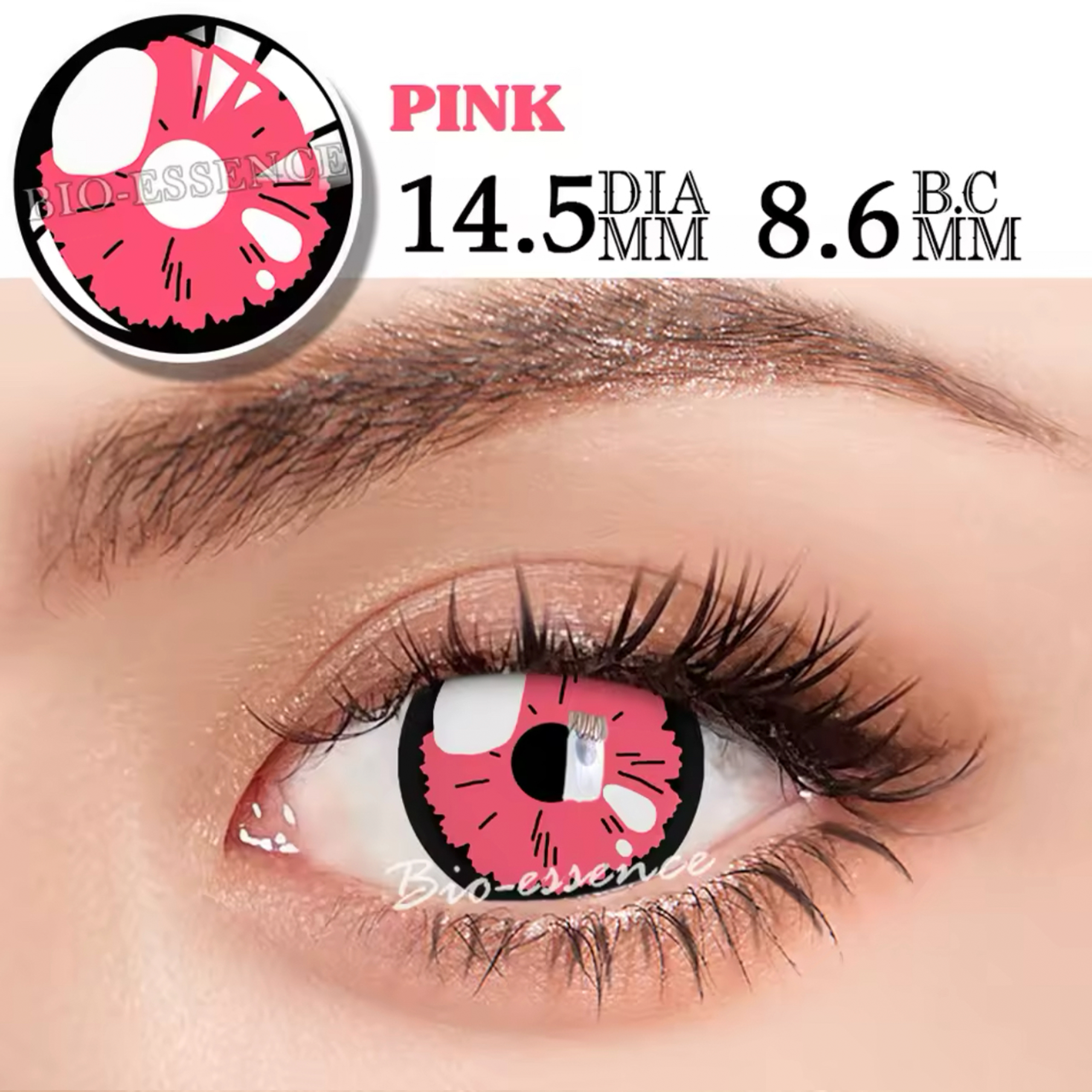 Pink Par de Lentes con estuche / Tono Pink Kitagawa Marin - Imagen 1