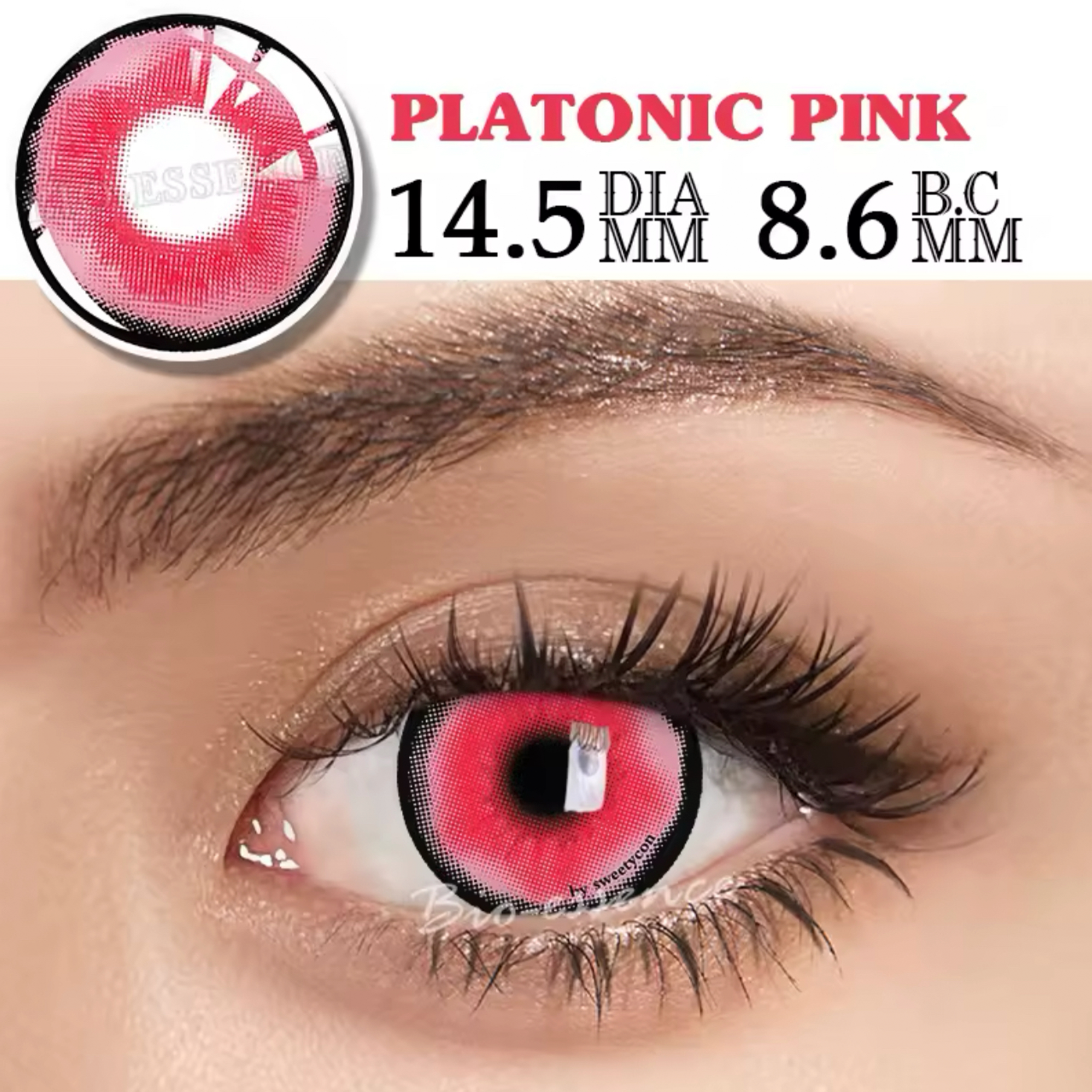 Platonic Pink Par de Lentes con estuche / Tono Platonic Pink - Imagen 1