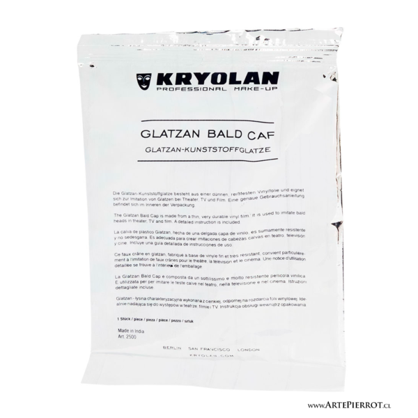 Calva de Glatzan Kryolan – Arte Pierrot