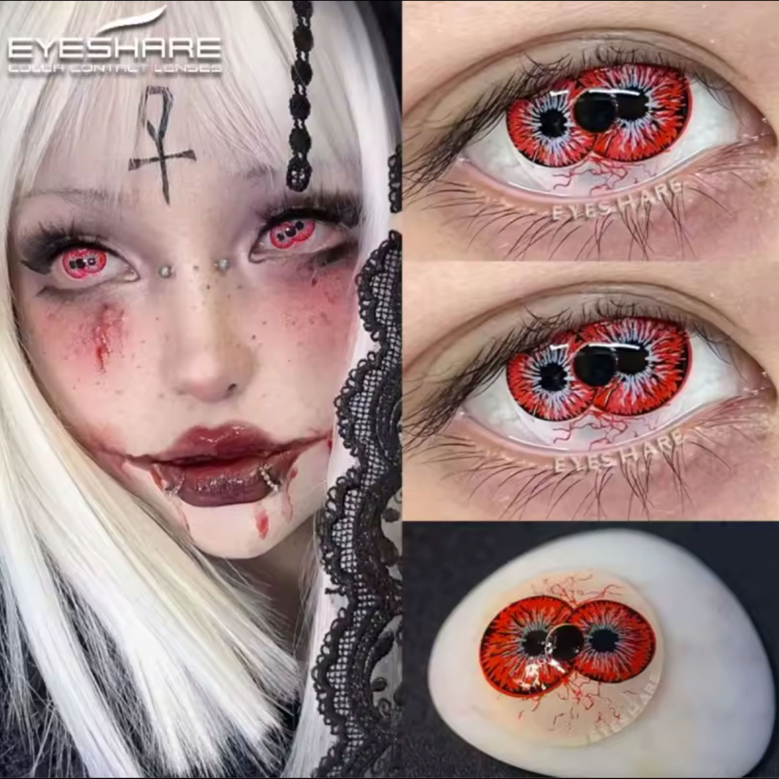 Dicoria Red1 Par de Lentes con estuche / Tono Dicoria Red - Imagen 1