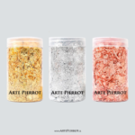 Pan de Oro, Plata y Cobre / 10 grs. cada tono / Marca Arte Pierrot