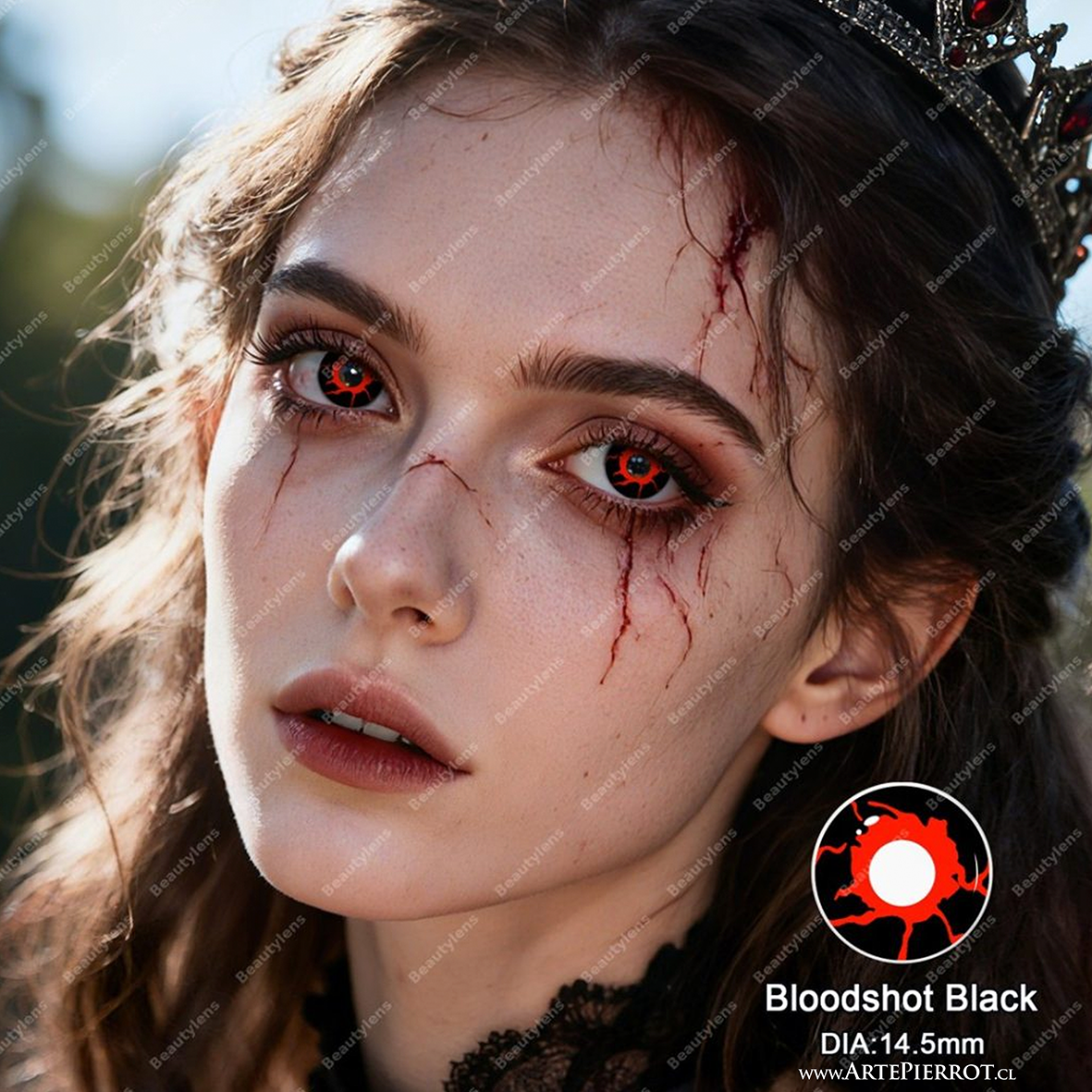 Lentes_catalogo2026_Bloodshot Black Par de Lentes con estuche / Bloodshot Black - Imagen 1