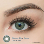 Par de Lentes con estuche / Kitsune Glow Green - Imagen 2