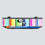 Aquacolor / Paleta 6 Potes / Tonos F (Tipo Arcoiris) Marca Arte Pierrot