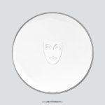 Borla para polvo / básica blanca 6cm ø  Marca Kryolan