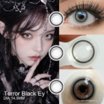 Par de Lentes con estuche / Terror Black Eye
